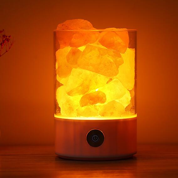 Salt LED Lamp