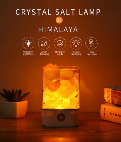 Salt LED Lamp