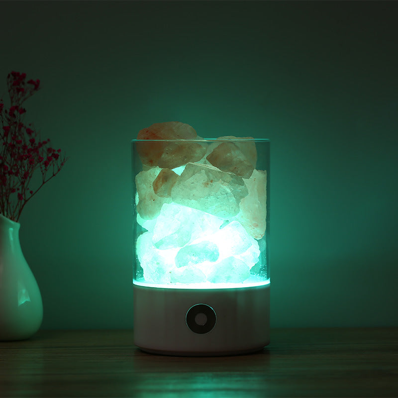 Salt LED Lamp